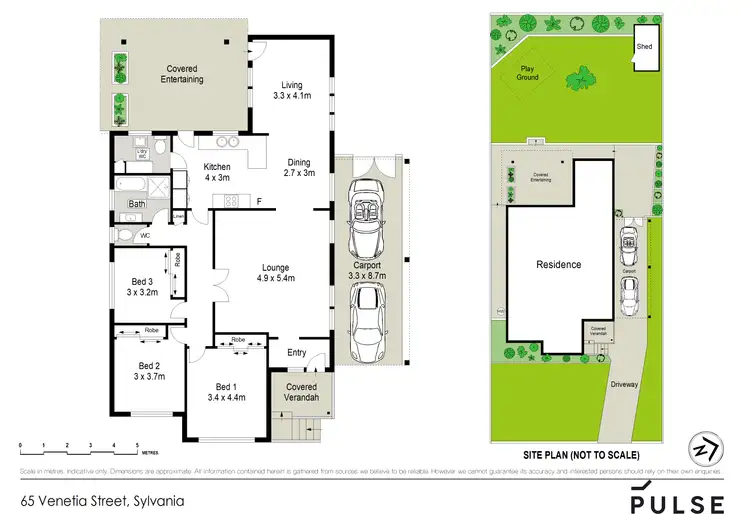 Floorplan of Homely house listing, 65 Venetia Street, Sylvania NSW 2224