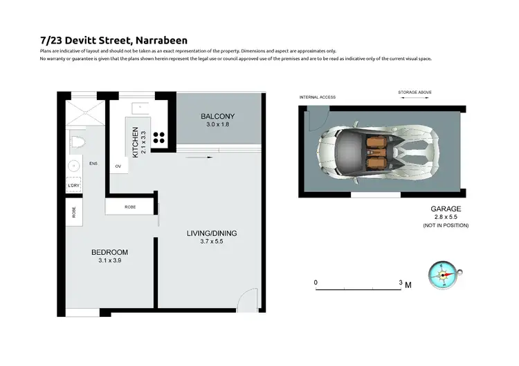 Floorplan of Homely apartment listing, 7/23 Devitt Street, Narrabeen NSW 2101
