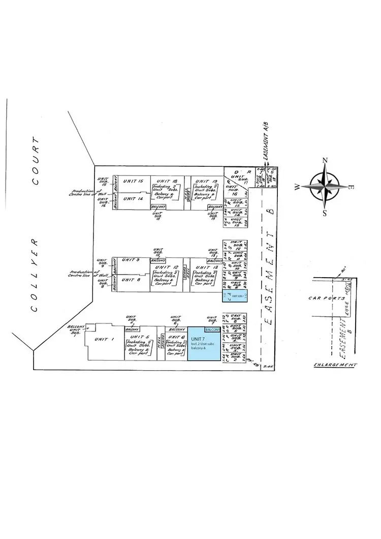 Floorplan of Homely unit listing, 7/4 Collyer Court, Linden Park SA 5065