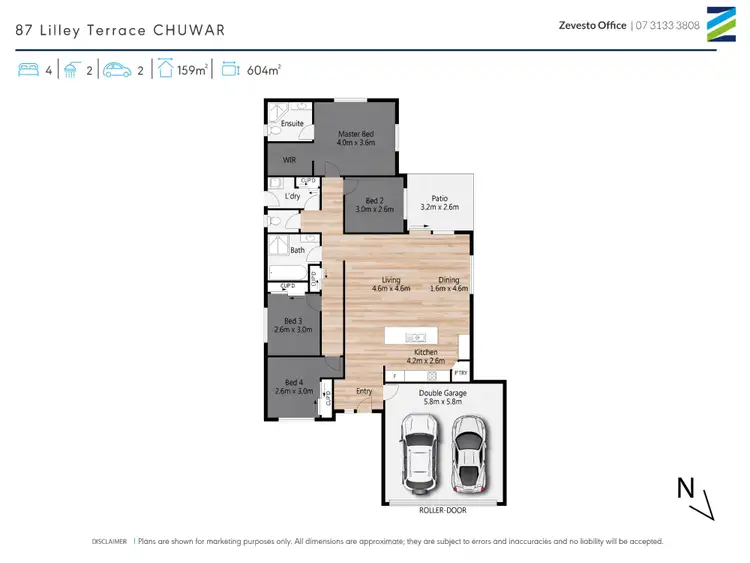 Floorplan of Homely house listing, 87 Lilley Terrace, Chuwar QLD 4306