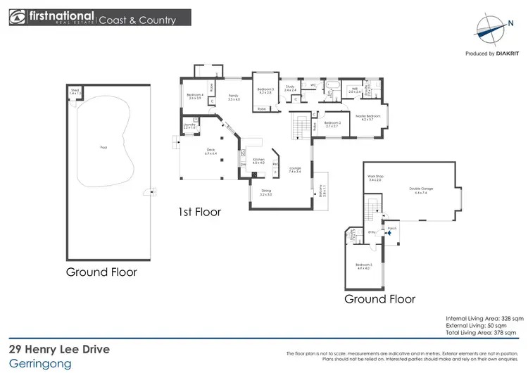 Floorplan of Homely house listing, 29 Henry Lee Drive, Gerringong NSW 2534