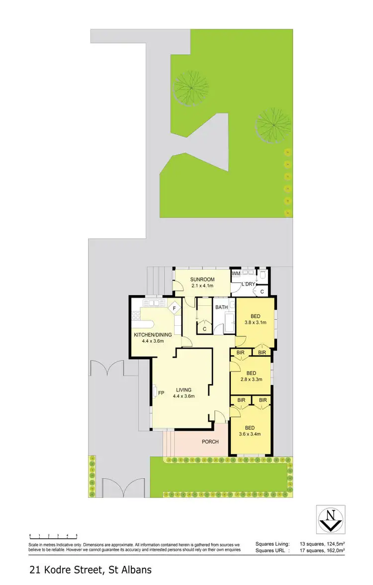Floorplan of Homely house listing, 21 Kodre Street, St Albans VIC 3021