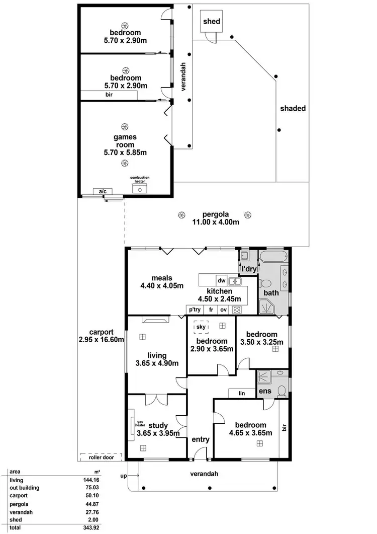 Floorplan of Homely house listing, 4 Ninth Avenue, St Peters SA 5069