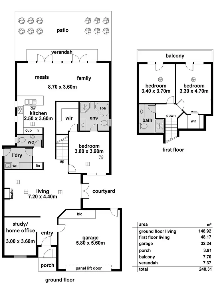 Floorplan of Homely house listing, 84 Tenth Avenue, Joslin SA 5070