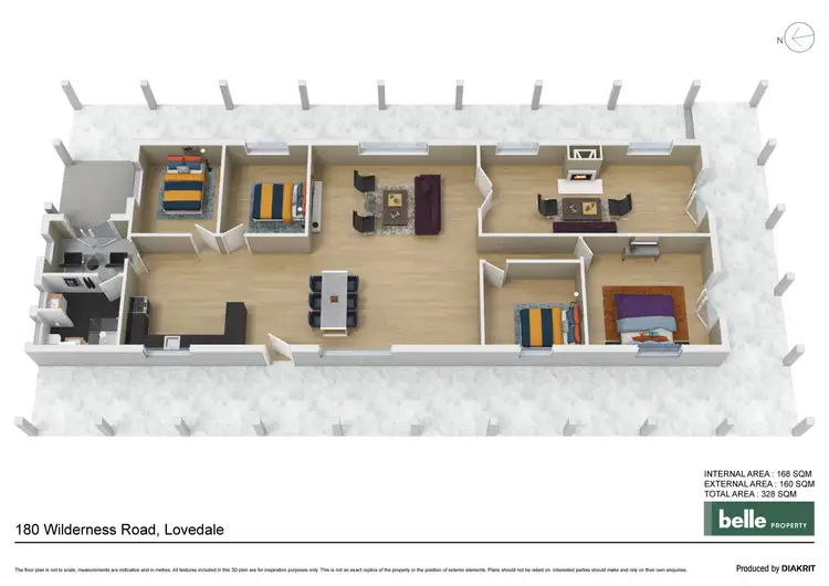 Floorplan of Homely house listing, 180 Wilderness Road, Lovedale NSW 2325