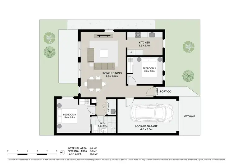 Floorplan of Homely townhouse listing, 16/5 Oxford Street, Whittington VIC 3219