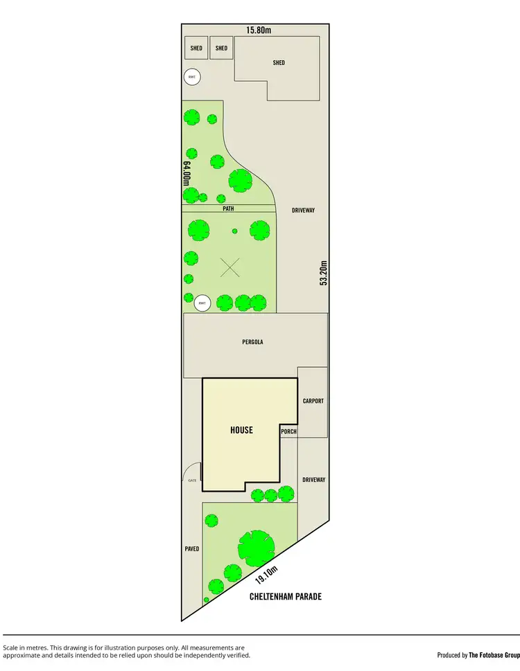 Floorplan of Homely house listing, 65 Cheltenham Parade, Cheltenham SA 5014
