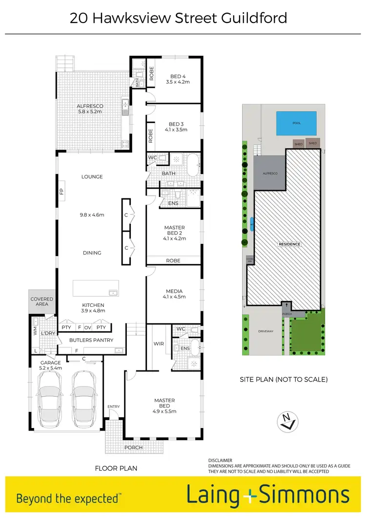 Floorplan of Homely house listing, 20 Hawksview Street, Guildford NSW 2161