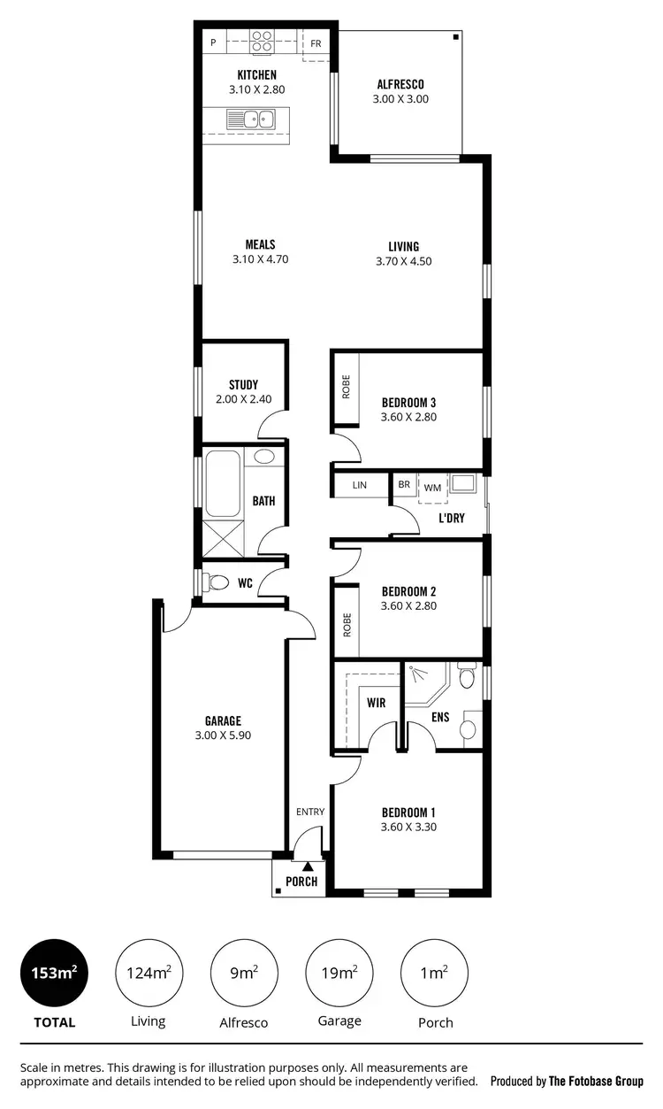 Floorplan of Homely house listing, 24 Mattei Court, Evanston SA 5116