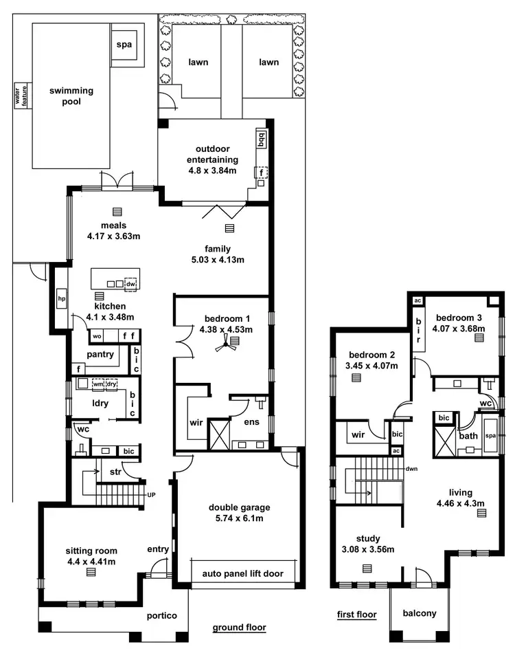 Floorplan of Homely house listing, 7a Elderslie Avenue, Fitzroy SA 5082