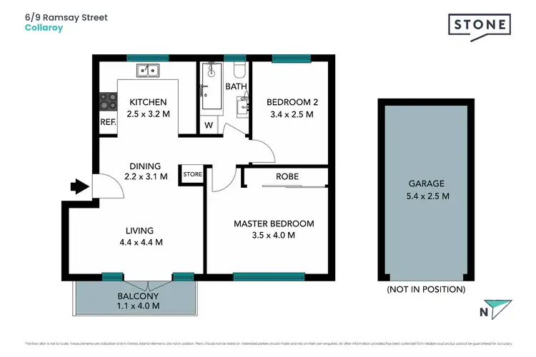 Floorplan of Homely apartment listing, 6/9 Ramsay Street, Collaroy NSW 2097