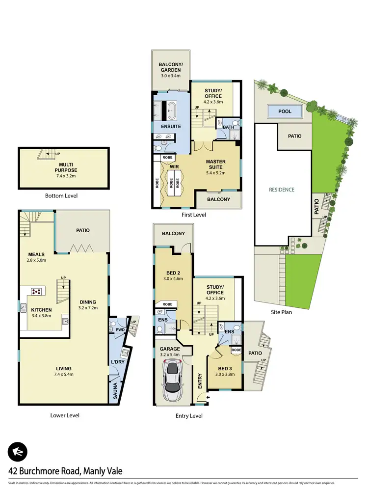 Floorplan of Homely house listing, 42 Burchmore Road, Manly Vale NSW 2093