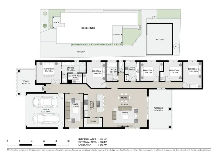 Floorplan of Homely house listing, 11 Rusty Rise, Brown Hill VIC 3350