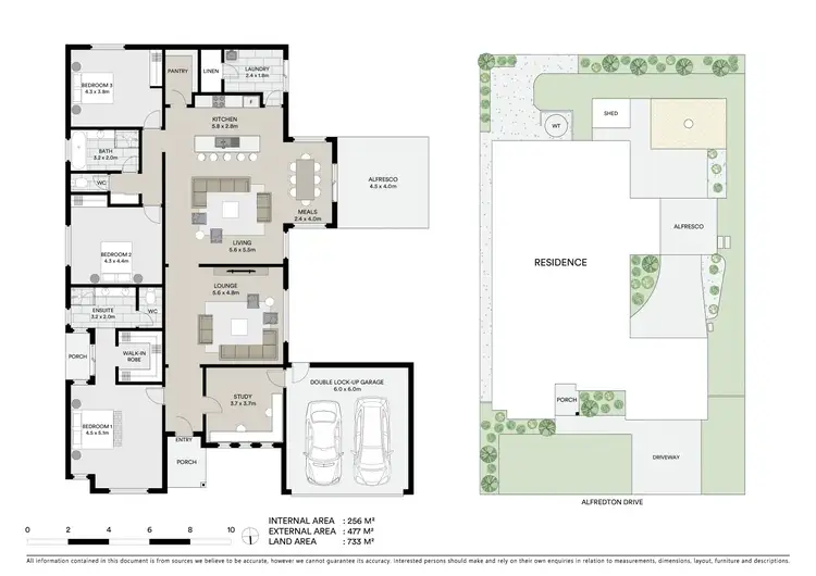 Floorplan of Homely house listing, 98 Alfredton Drive, Alfredton VIC 3350