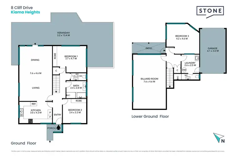 Floorplan of Homely house listing, 8 Cliff Drive, Kiama Downs NSW 2533