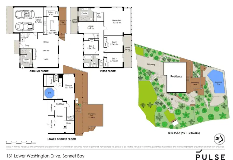 Floorplan of Homely house listing, 131 Lower Washington Drive, Bonnet Bay NSW 2226