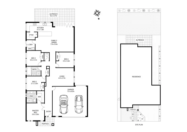 Floorplan of Homely house listing, 17 Zenith Road, Beveridge VIC 3753