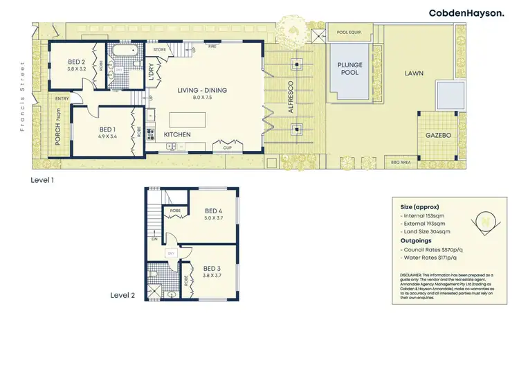 Floorplan of Homely house listing, 100 Francis Street, Leichhardt NSW 2040