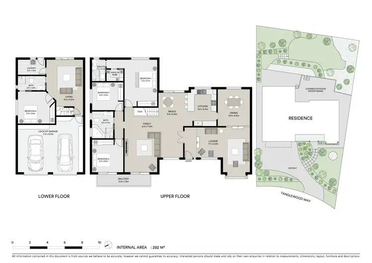 Floorplan of Homely house listing, 4 Tanglewood Way, Hornsby Heights NSW 2077