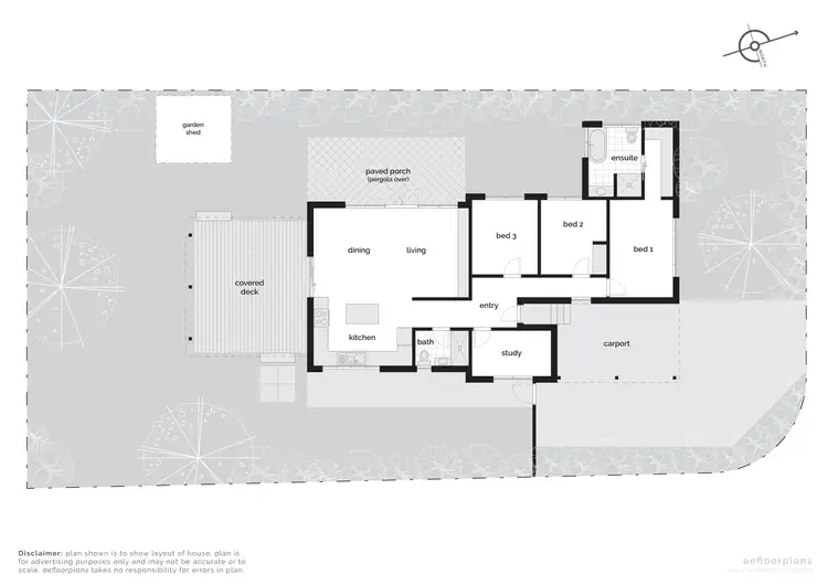 Floorplan of Homely house listing, 148 Captain Cook Crescent, Narrabundah ACT 2604