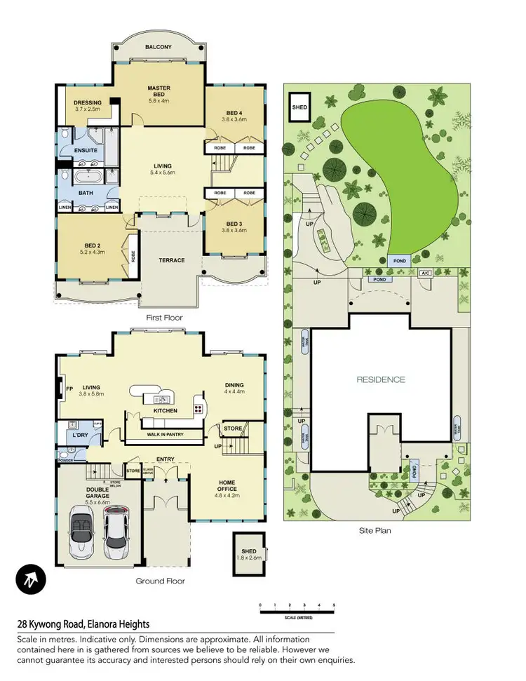 Floorplan of Homely house listing, 28 Kywong Road, Elanora Heights NSW 2101