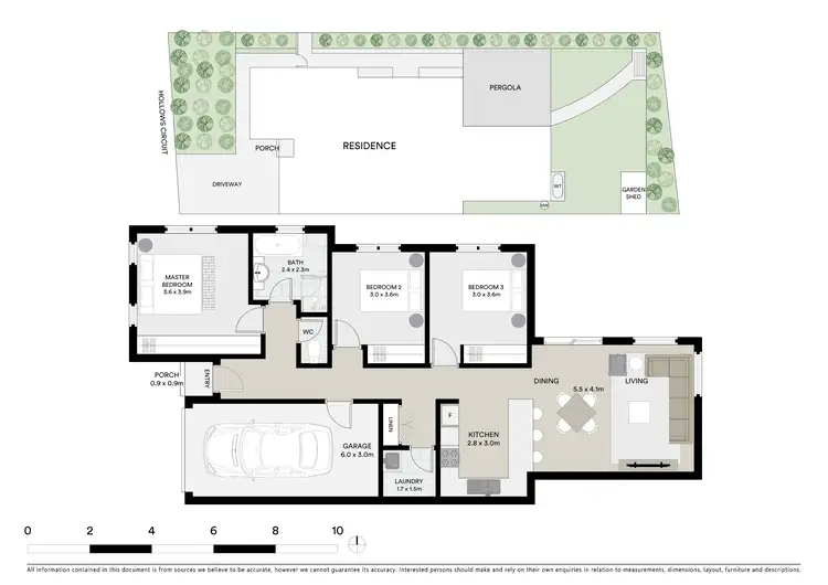 Floorplan of Homely house listing, 78a Hollows Circuit, Macgregor ACT 2615
