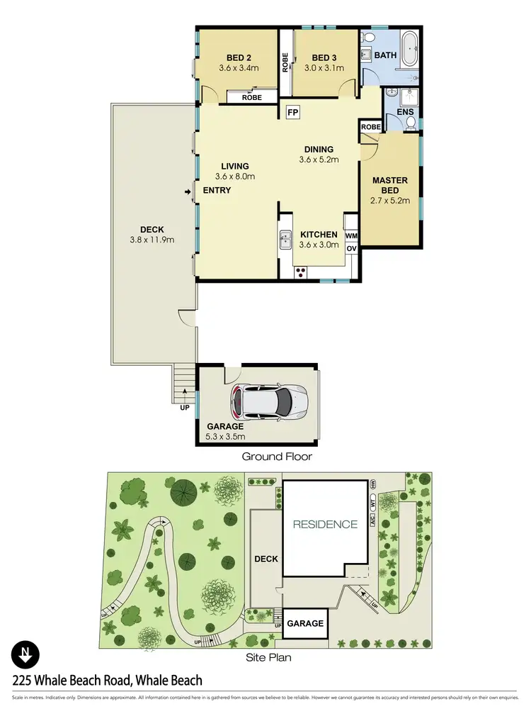 Floorplan of Homely house listing, 225 Whale Beach Road, Whale Beach NSW 2107