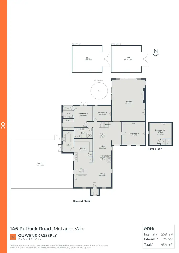 Floorplan of Homely house listing, 146 Pethick Road, Mclaren Vale SA 5171