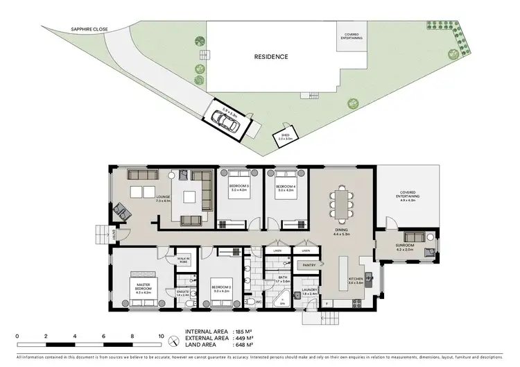 Floorplan of Homely house listing, 7 Sapphire Close, Ulladulla NSW 2539