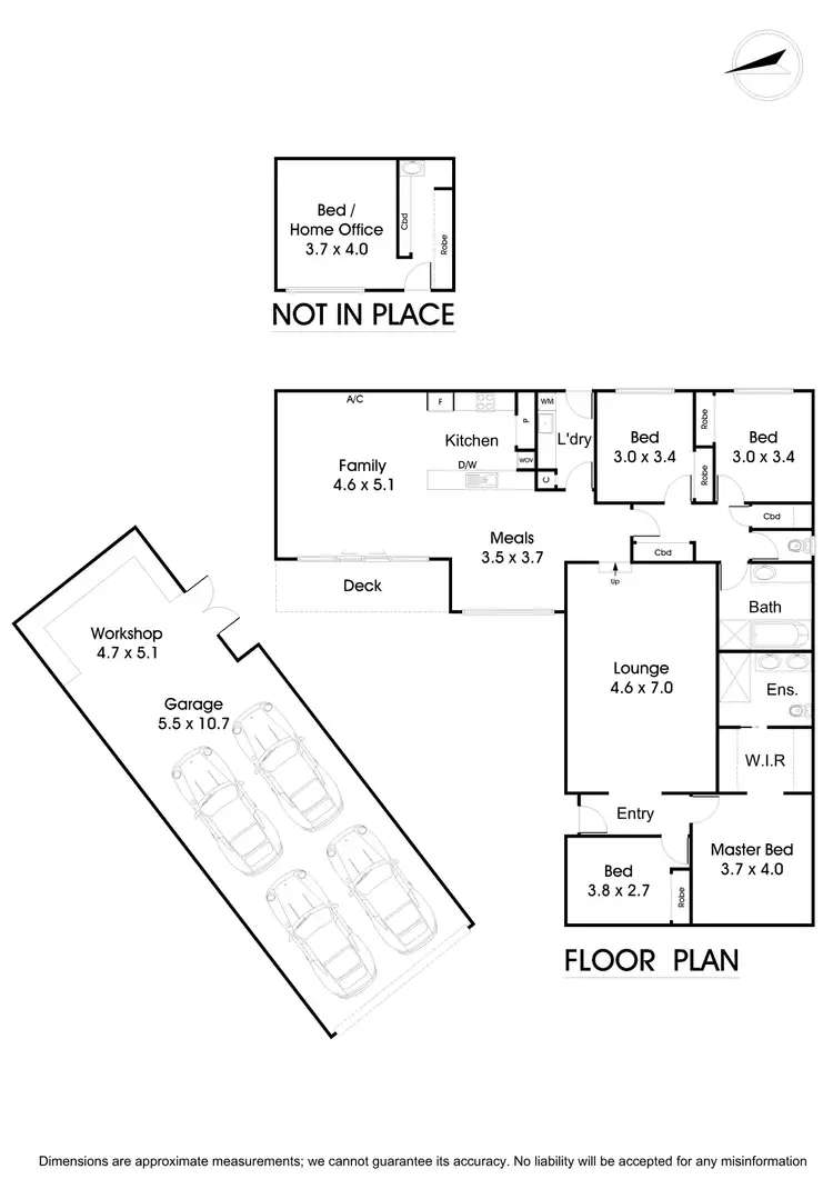 Floorplan of Homely house listing, 8 Barrington Court, Wantirna VIC 3152