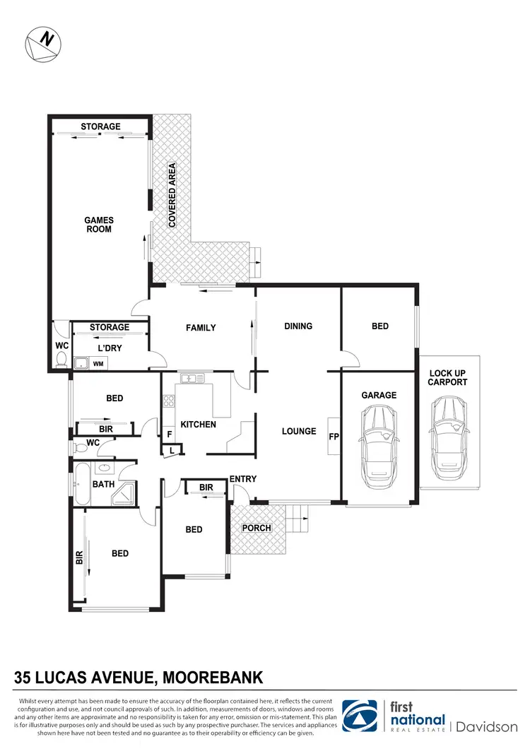 Floorplan of Homely house listing, 35 Lucas Avenue, Moorebank NSW 2170