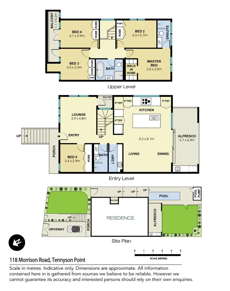 Floorplan of Homely house listing, 118 Morrison Road, Tennyson Point NSW 2111