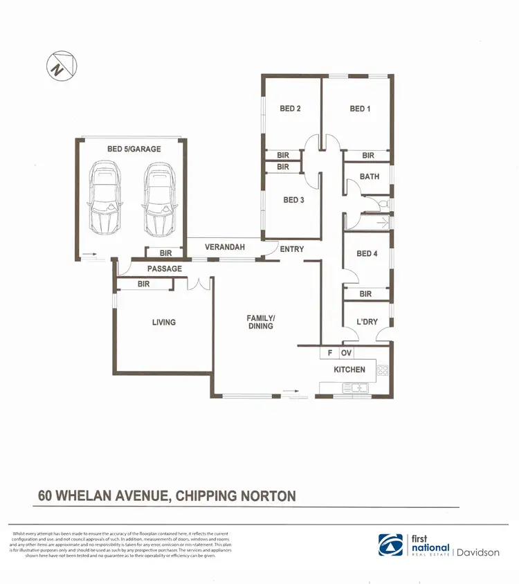 Floorplan of Homely house listing, 60 Whelan Avenue, Chipping Norton NSW 2170