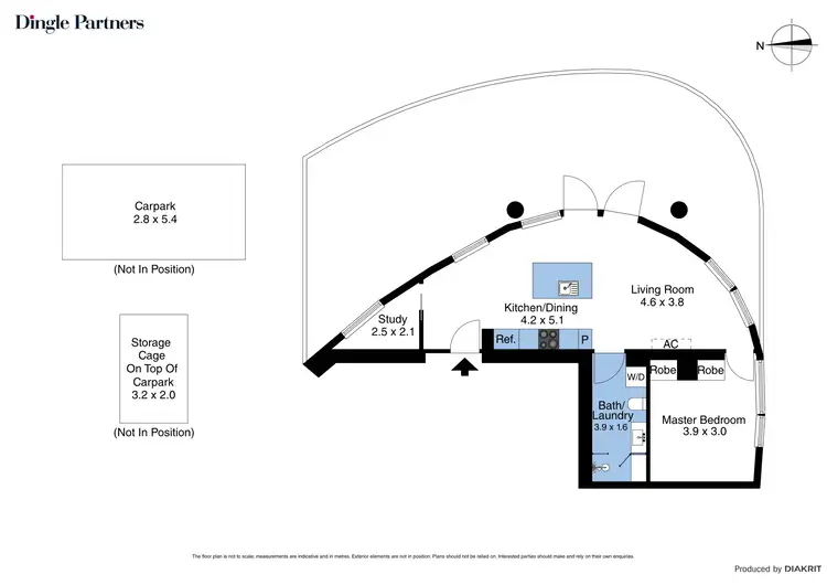 Floorplan of Homely apartment listing, 1203/601 St Kilda Road, Melbourne VIC 3004