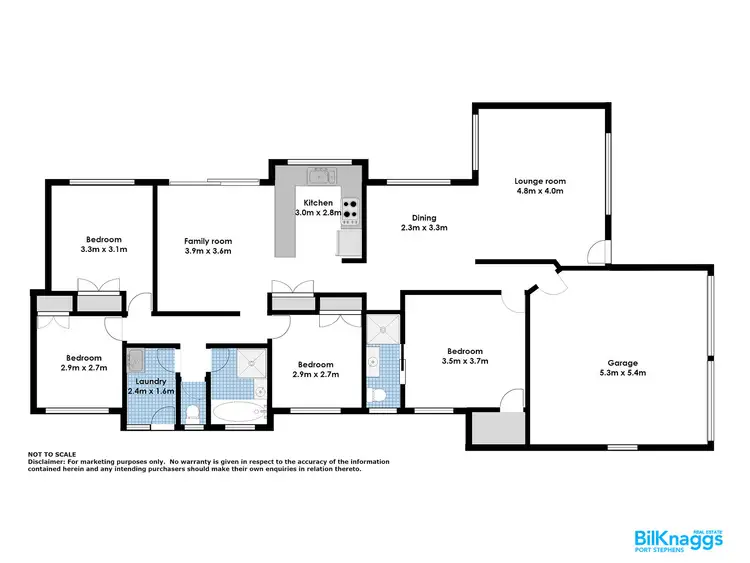 Floorplan of Homely house listing, 6 Vantage Place, Boat Harbour NSW 2316