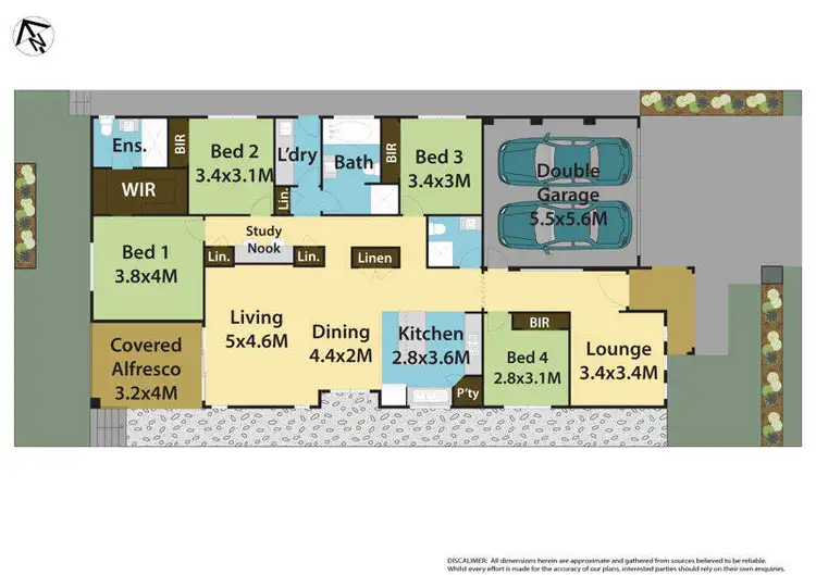 Floorplan of Homely house listing, 216 Ridgeline Drive, The Ponds NSW 2769