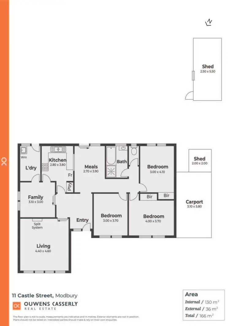 Floorplan of Homely house listing, 11 Castle Street, Modbury SA 5092