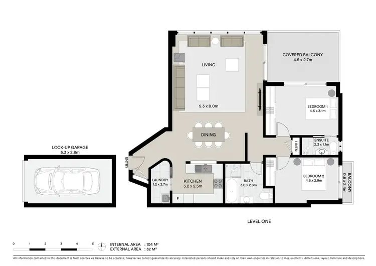 Floorplan of Homely apartment listing, 5/65 Ocean Parade, The Entrance NSW 2261