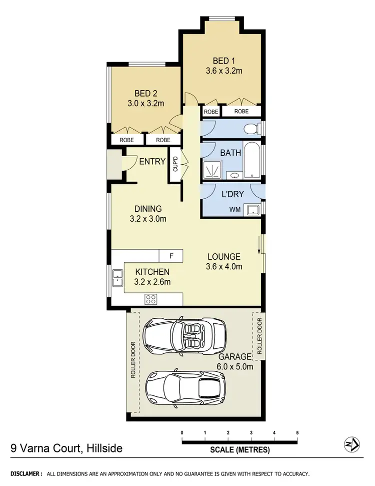 Floorplan of Homely house listing, 9 Varna Court, Hillside VIC 3037