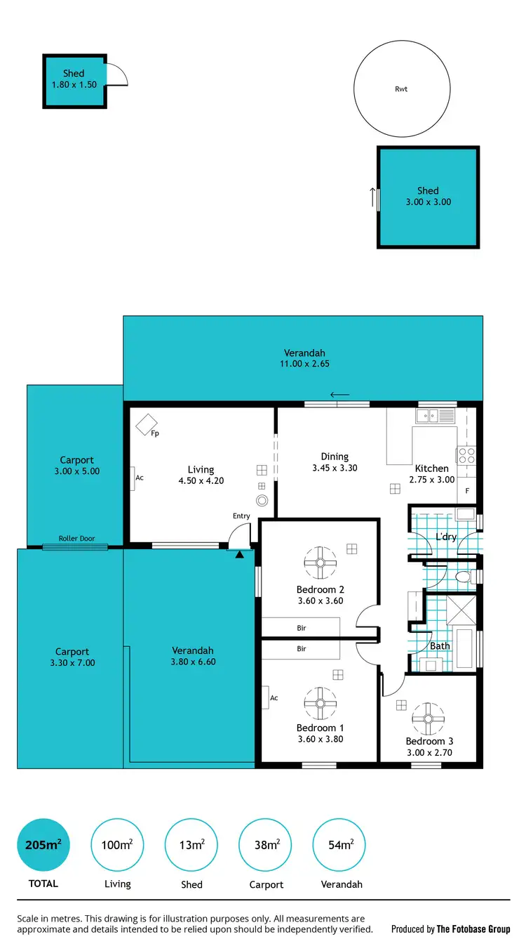Floorplan of Homely house listing, 22 Idlewild Avenue, Aberfoyle Park SA 5159