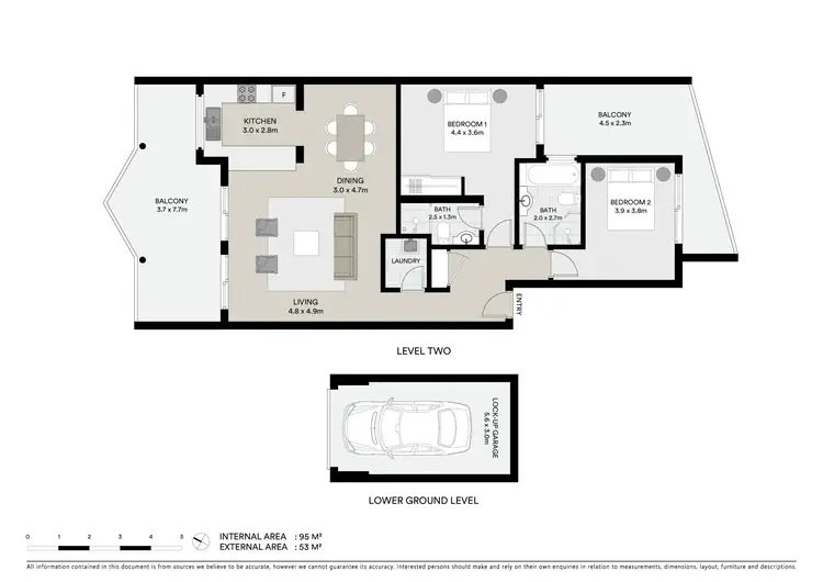 Floorplan of Homely unit listing, 15/9-15 Lloyds Avenue, Carlingford NSW 2118