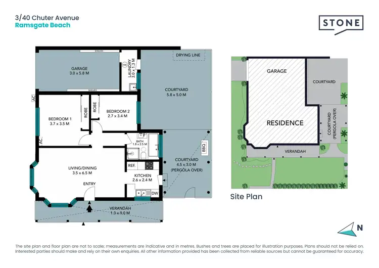 Floorplan of Homely villa listing, 3/40 Chuter Avenue, Ramsgate Beach NSW 2217