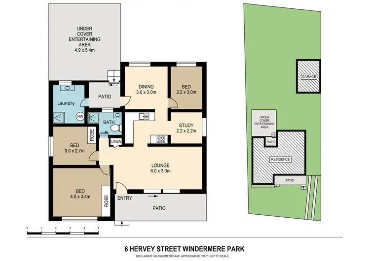 Floorplan of Homely house listing, 6 Hervey Street, Windermere Park NSW 2264