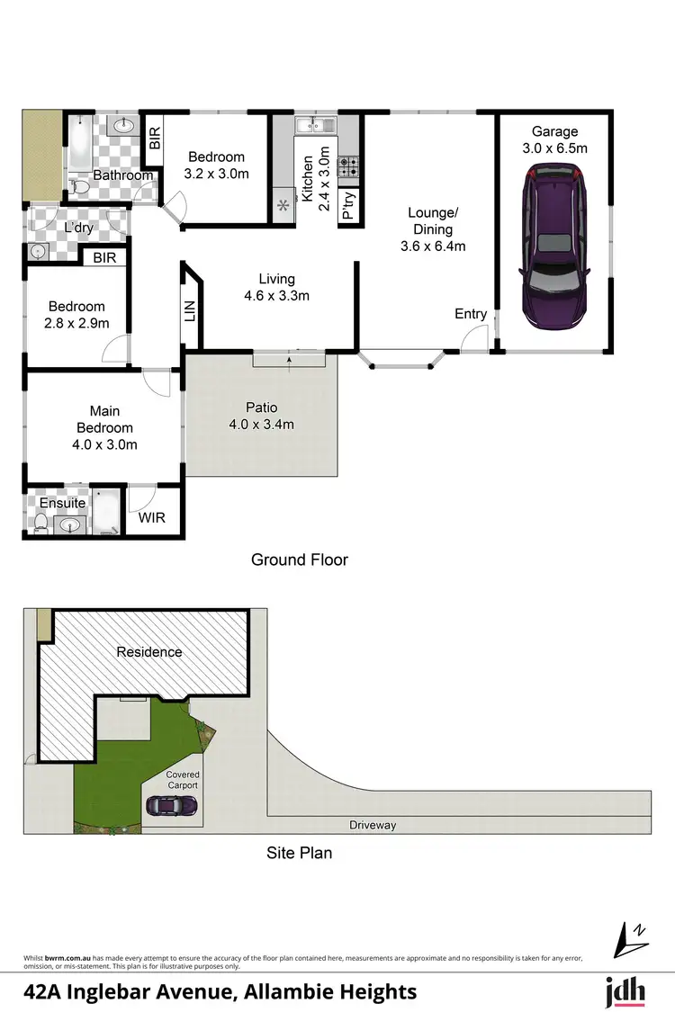 Floorplan of Homely house listing, 42A Inglebar Avenue, Allambie Heights NSW 2100