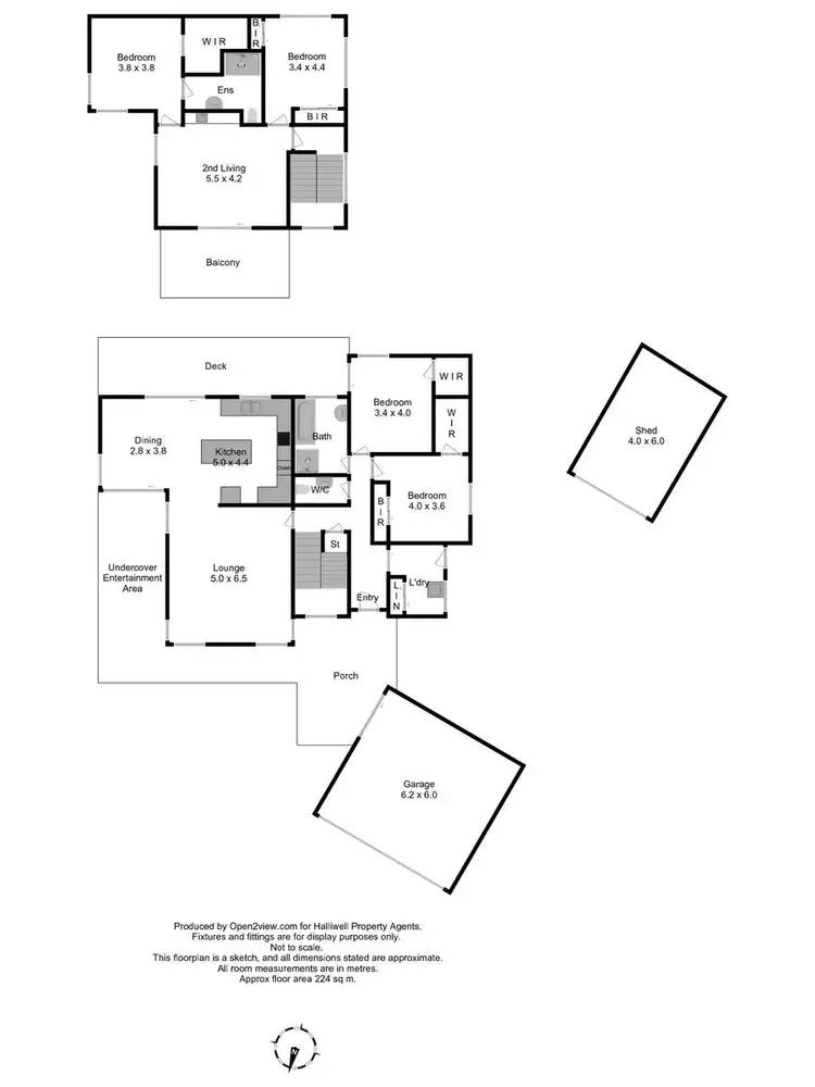Floorplan of Homely house listing, 6 The Dunes, Port Sorell TAS 7307