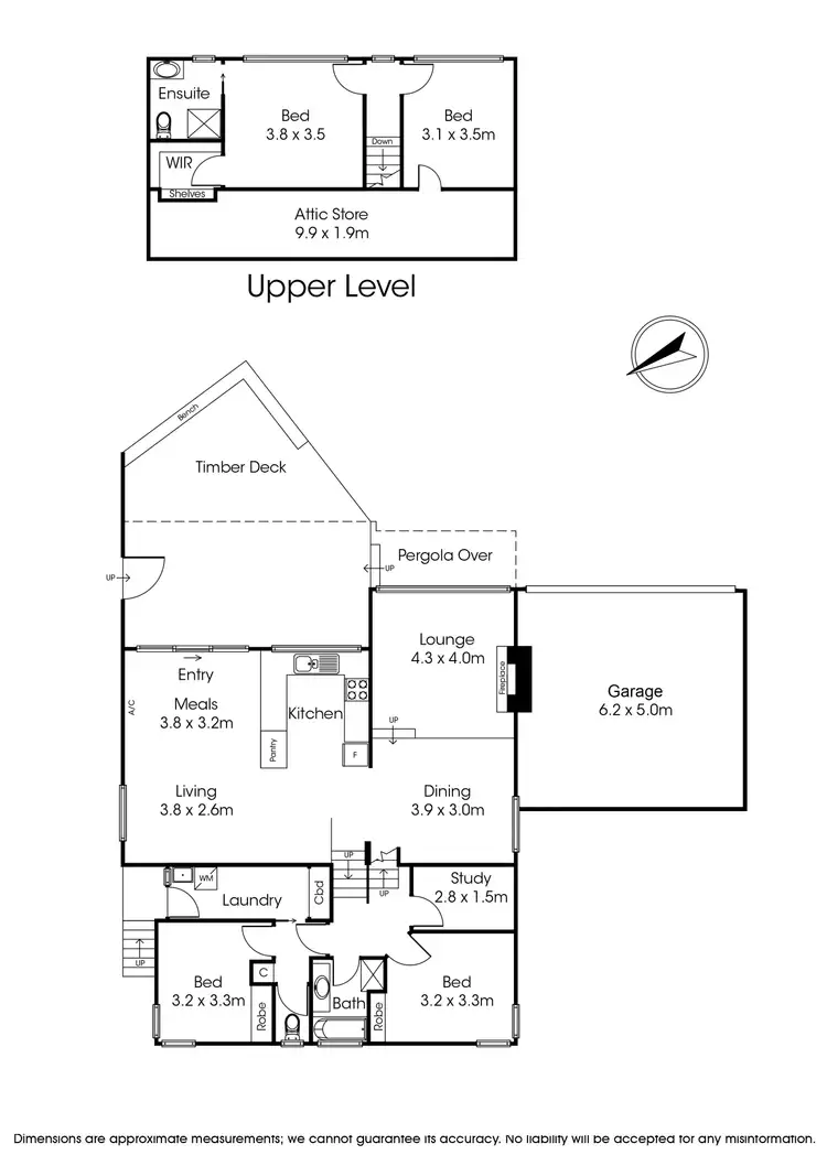 Floorplan of Homely house listing, 4 Nina Place, Wantirna VIC 3152