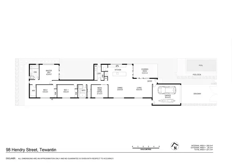Floorplan of Homely house listing, 98 Hendry Street, Tewantin QLD 4565