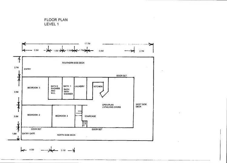 Floorplan of Homely house listing, 91 Johnsons Road, Sandy Beach NSW 2456