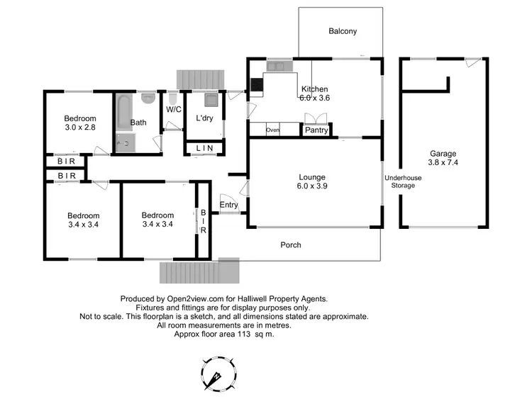 Floorplan of Homely house listing, 11 Amy Street, West Ulverstone TAS 7315