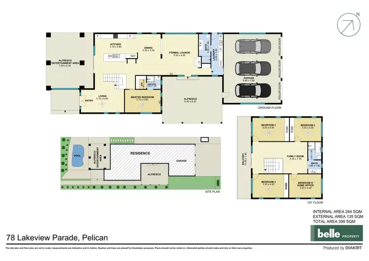 Floorplan of Homely house listing, 78 Lakeview Parade, Pelican NSW 2281